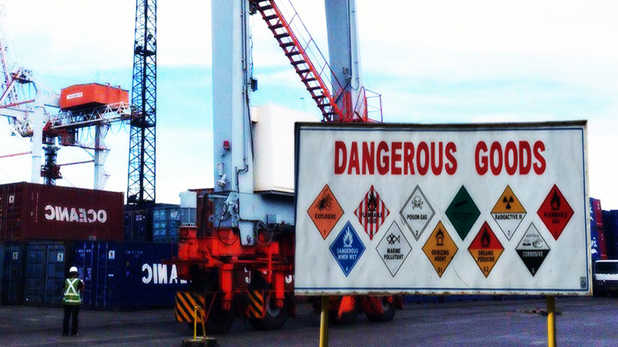Dangerous-goods-handling
